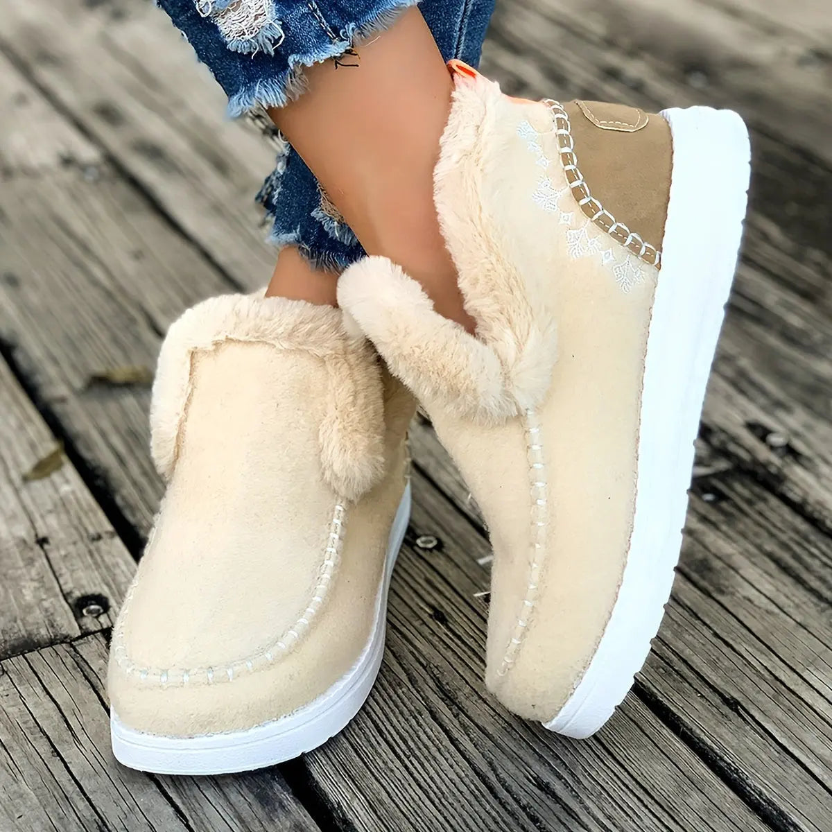 Camille™ | Chaussons d’Hiver Douillets – Chaleur et Confort - Montela