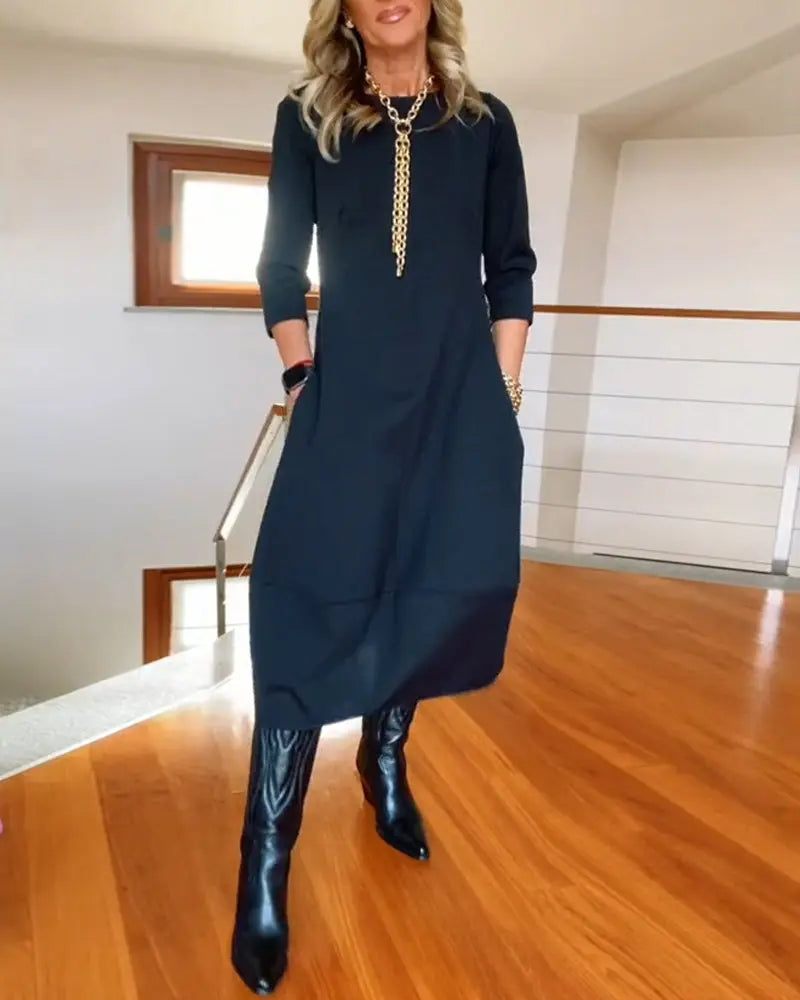 Ineke™ - La Robe Élégante et Confortable - Montela