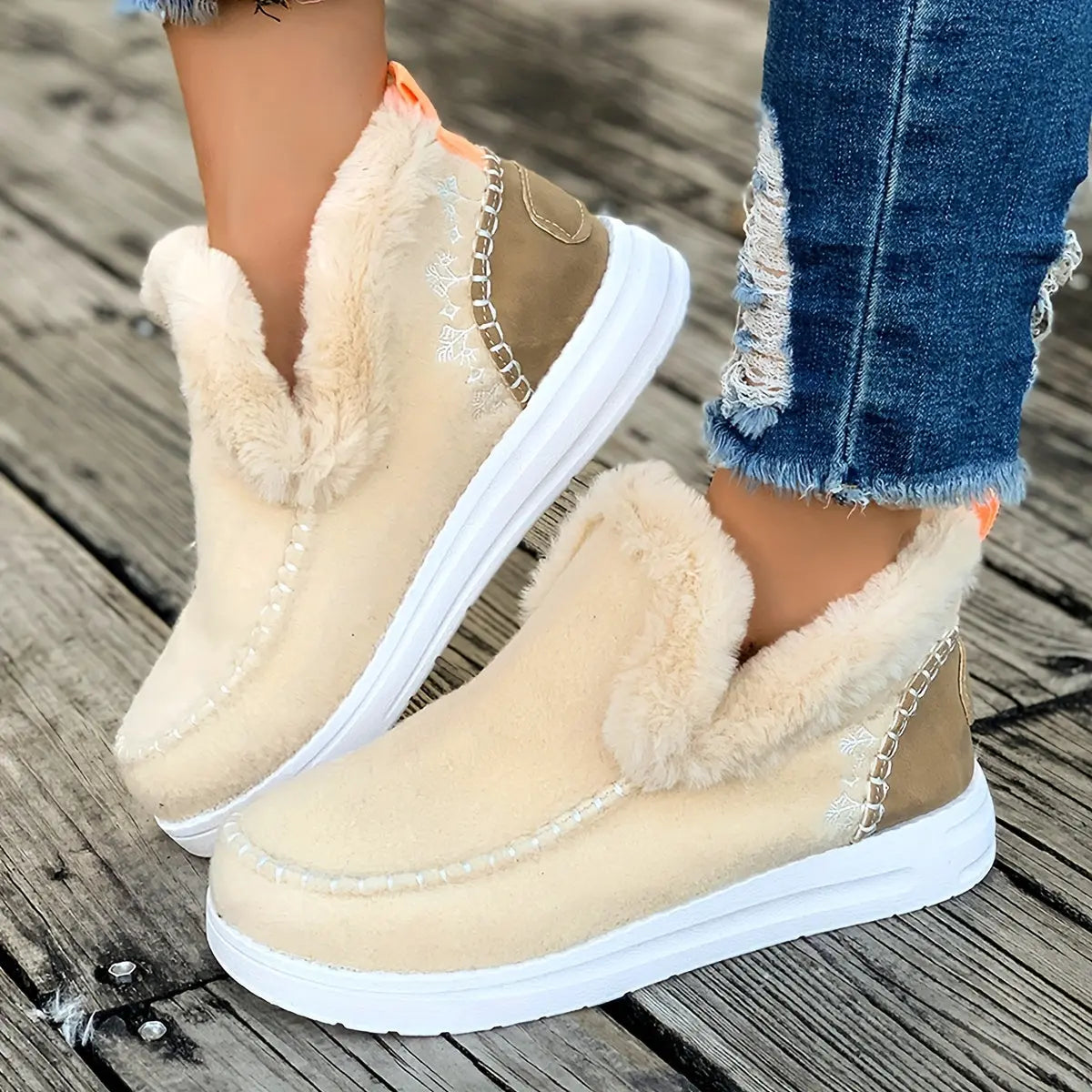 Camille™ | Chaussons d’Hiver Douillets – Chaleur et Confort - Montela