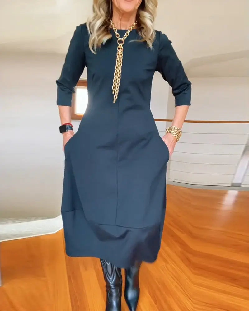 Ineke™ - La Robe Élégante et Confortable - Montela