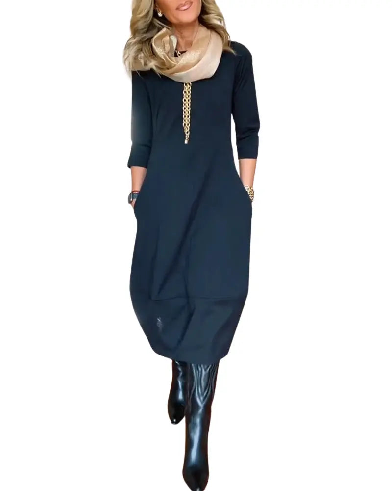 Ineke™ - La Robe Élégante et Confortable - Montela