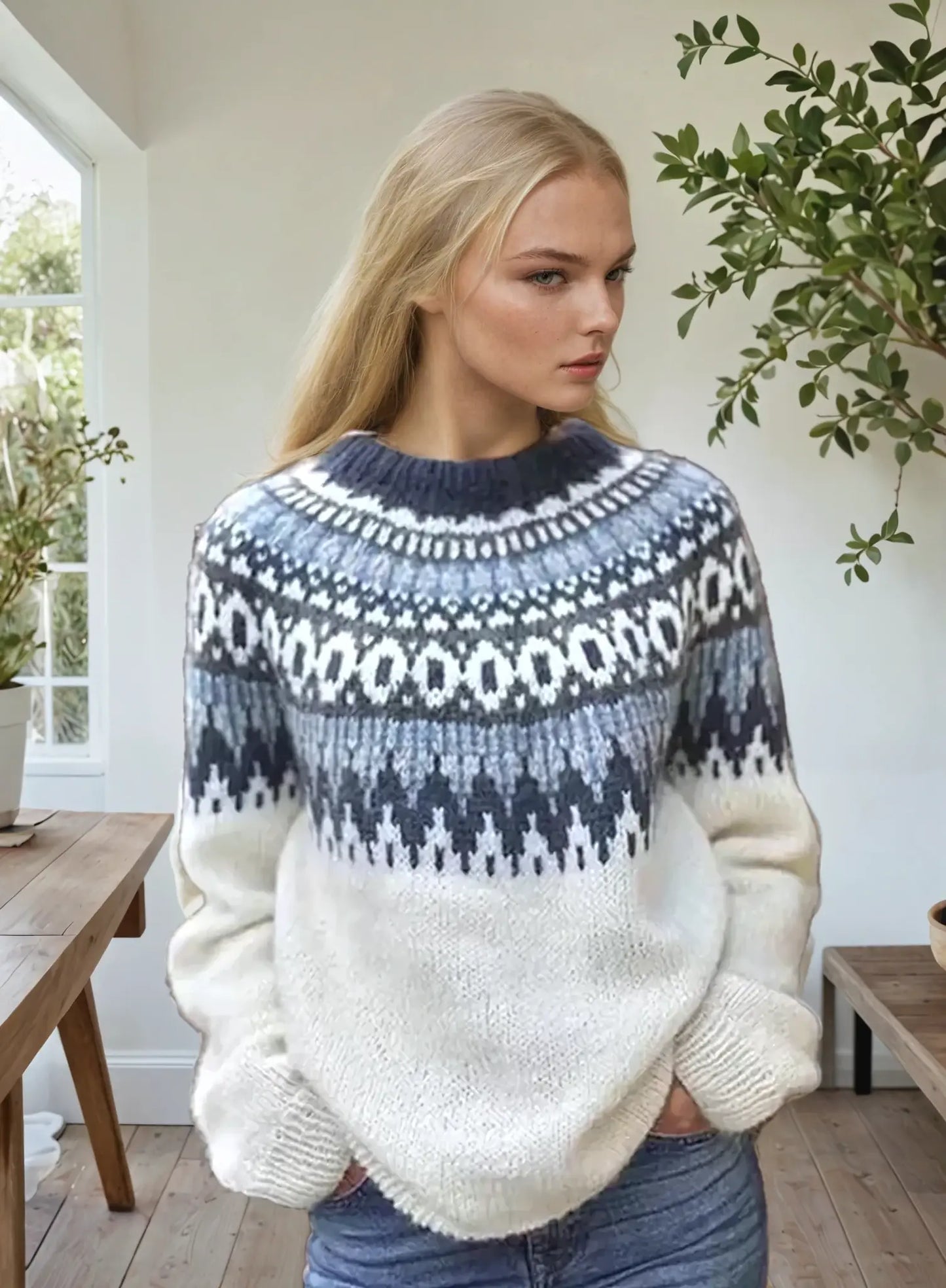 Katrina™ | Pull Doux pour l’Hiver – Élégance et Confort - Montela