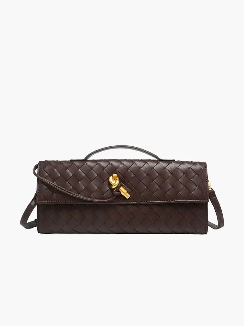 Bianca™ | Sac Tissé Élégant en Cuir Végan - Montela