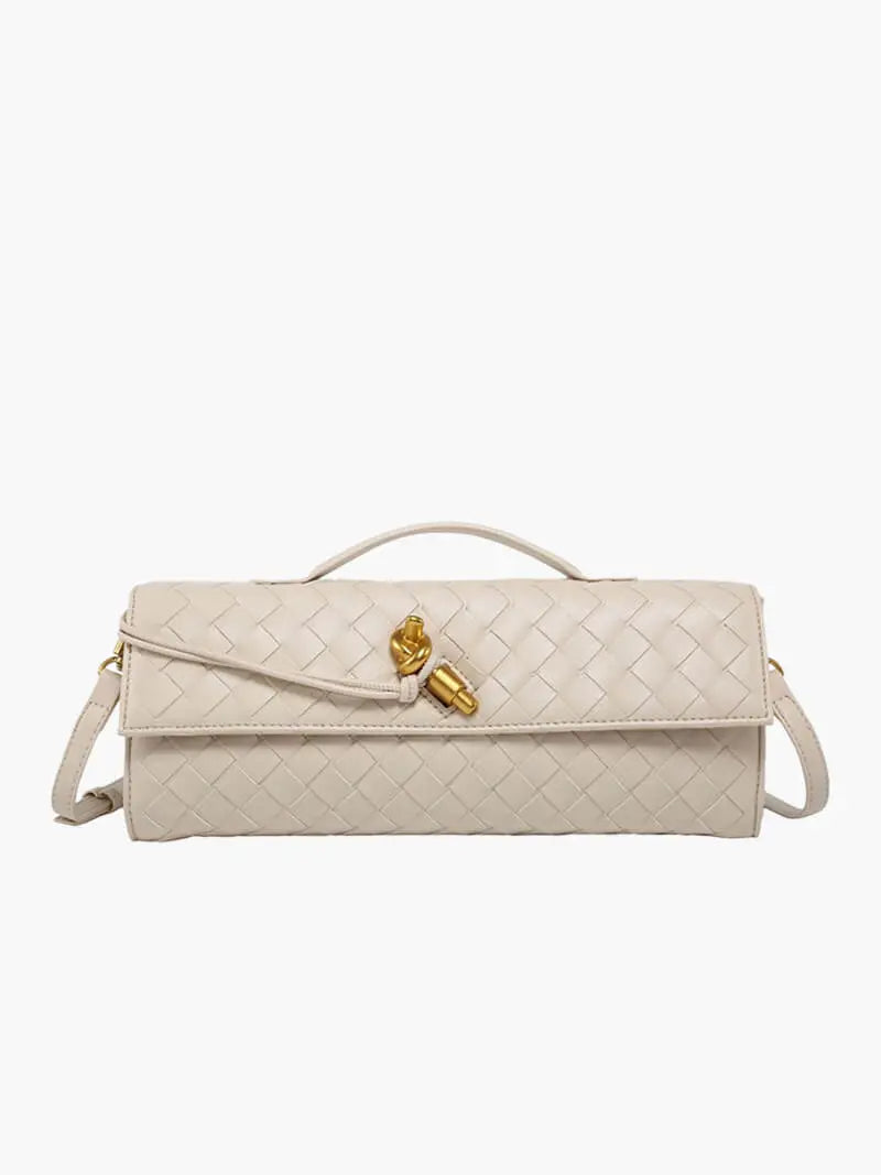 Bianca™ | Sac Tissé Élégant en Cuir Végan - Montela