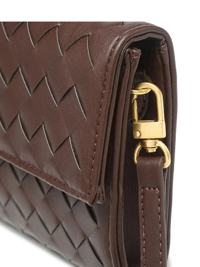 Bianca™ | Sac Tissé Élégant en Cuir Végan - Montela