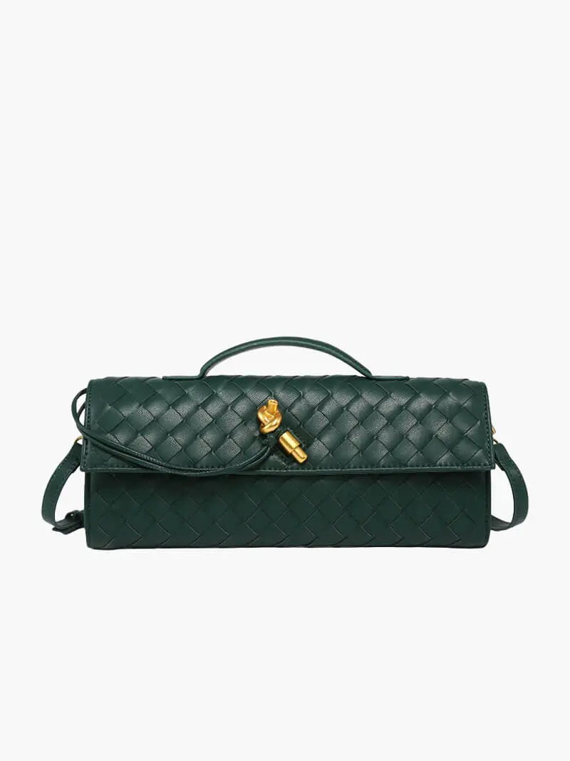 Bianca™ | Sac Tissé Élégant en Cuir Végan - Montela