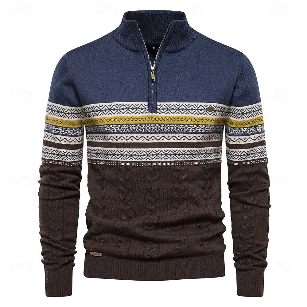Nicko™ | Pull Zippé Demi-Col - Montela