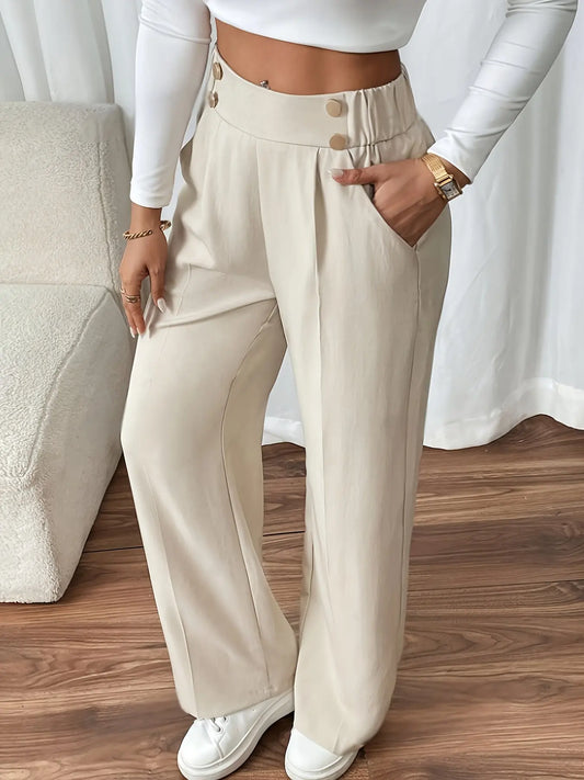 Sophie™ | Pantalon Élégant Taille Haute - Montela