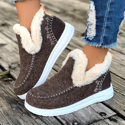 Camille™ | Chaussons d’Hiver Douillets – Chaleur et Confort - Montela