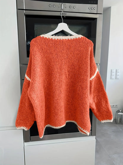 Clare™ | Pull en Maille à Épaules Dénudées - Montela
