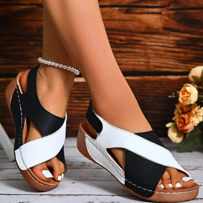 Nicole™ – Sandales Orthopédiques à Bout Ouvert