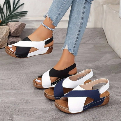Nicole™ – Sandales Orthopédiques à Bout Ouvert