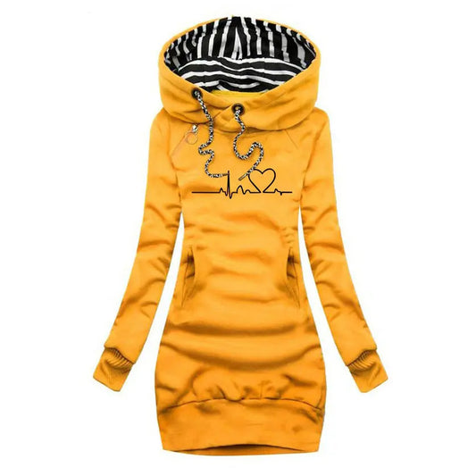 Carina™ | Robe Pull Heartbeat - Élégance et Chaleur - Montela