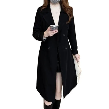 Nadine™ | Trenchcoat en Laine Élégante - Montela