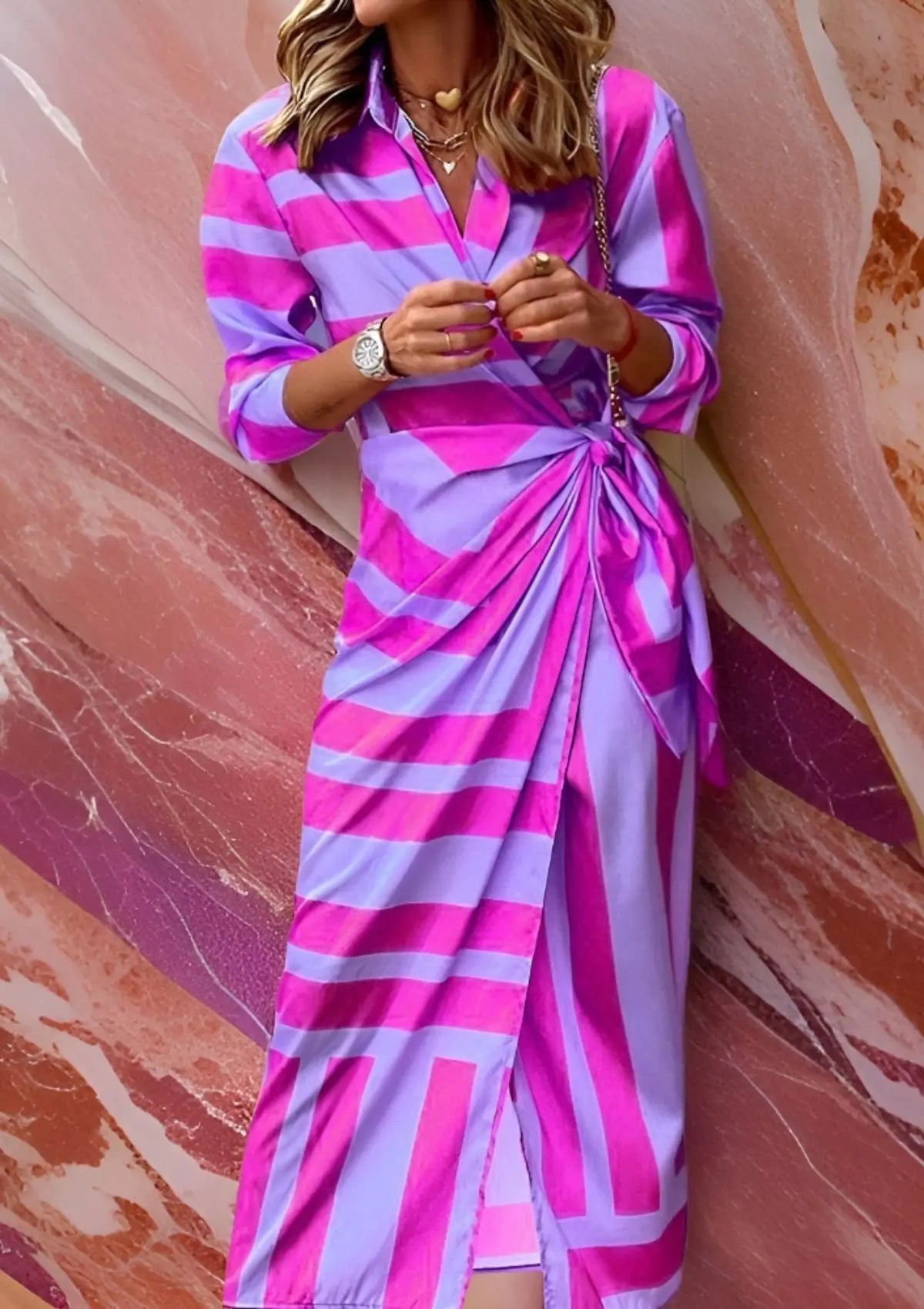 Hannah™ – L’Incontournable Robe Portefeuille - Montela