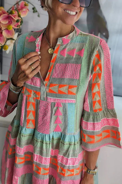 LILY™ | Robe Printanière Élégante - Montela