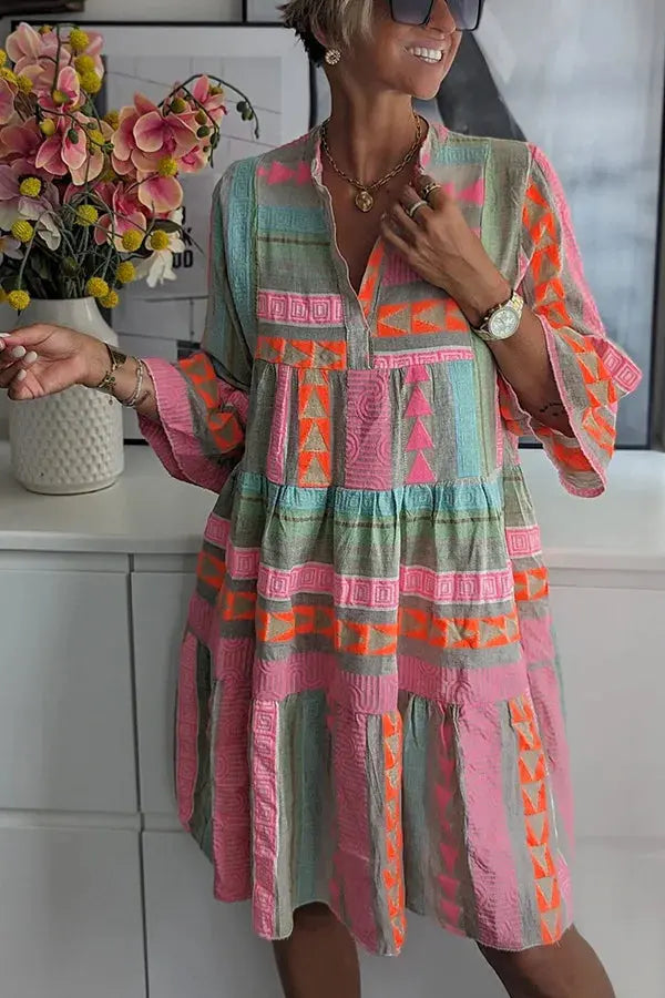 LILY™ | Robe Printanière Élégante - Montela