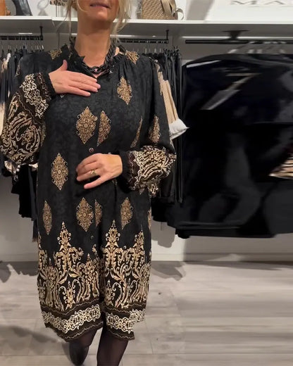 Estelle™ | Robe Vintage Élégante avec Boutons - Montela