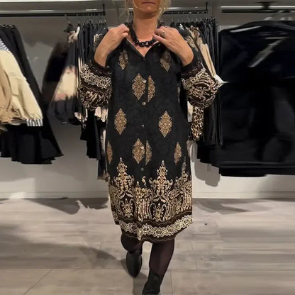Estelle™ | Robe Vintage Élégante avec Boutons - Montela